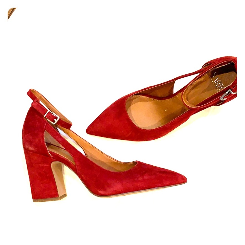 Franco Sarto Suede Pump